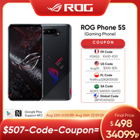 ASUS ROG telefon 5S 5 S 5G Smartphone Snapdragon 888 Plus 6.78 ''144Hz AMOLED 6000mAh 65W szybkie ładowanie telefon do gier NFC 1